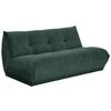 Sofaelement Giselle 2,5 Sofa- Modul Dunkelgrün B: 180 cm - Dunkelgrün, Trend, Textil (180/80/112cm) - Livetastic