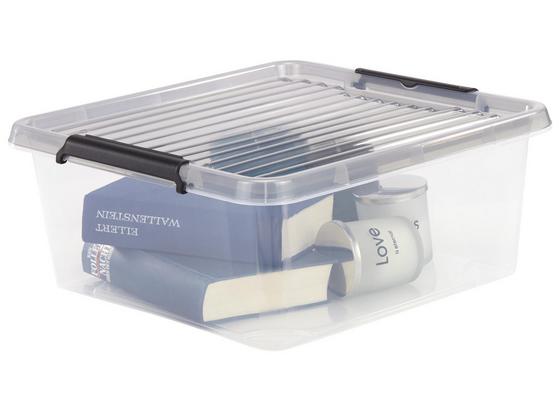 Box mit Deckel Beppo II - Klar, KONVENTIONELL, Kunststoff (39/39/16.5cm) - Plast 1 Box mit Deckel Beppo II - Klar, KONVENTIONELL, Kunststoff (39/39/16.5cm) - Plast 1