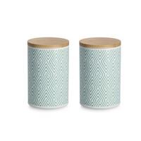 VORRATSDOSE BxHxT: ca. 11x11x17 cm - Mintgrün, Basics (10,5/10,5/16,5cm) - Zeller Present