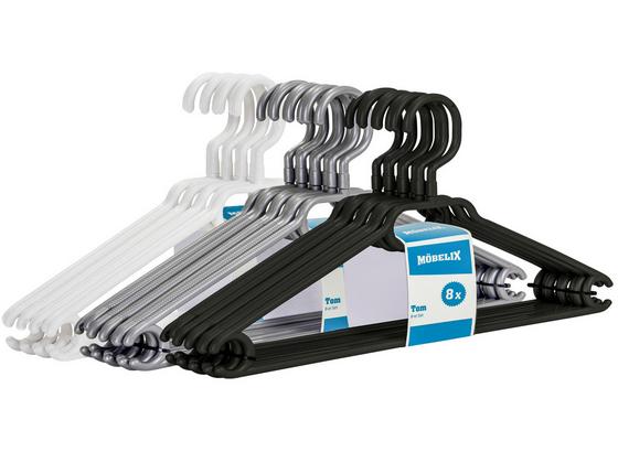 Vállfa Szett 107200 - fekete/fehér, konvencionális, műanyag (40/6/21cm) Vállfa Szett 107200 - fekete/fehér, konvencionális, műanyag (40/6/21cm)