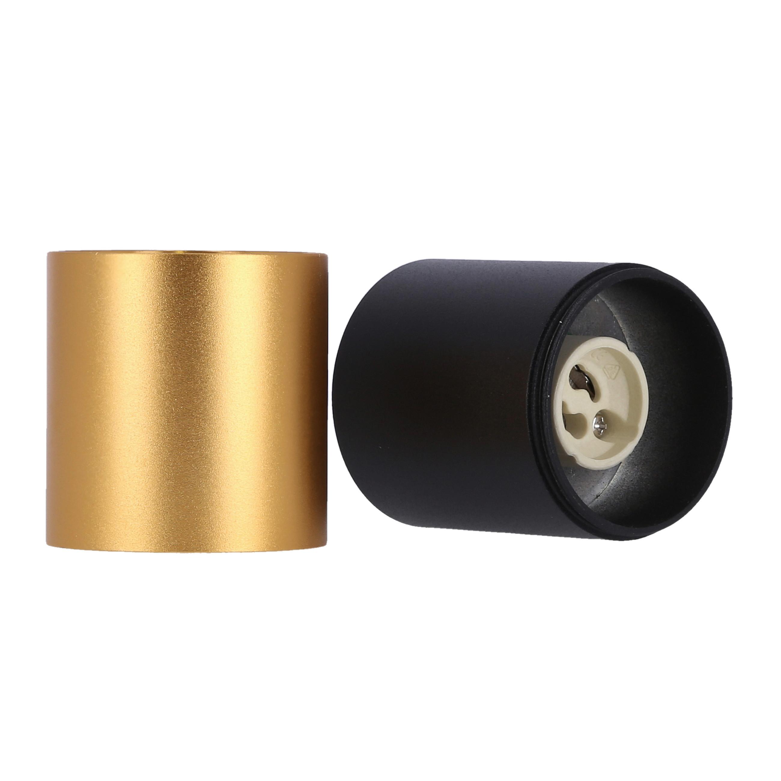 LED-Deckenleuchte 2281728 Tube - Schwarz, Design, Metall (5.8/5.8/12cm)