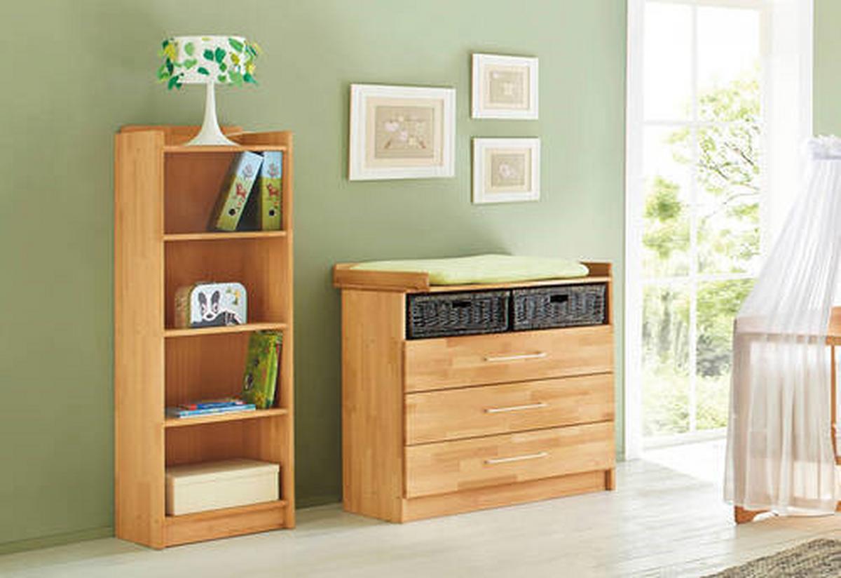 Babyregal 182174 Natura - Buchefarben, Natur, Holz (52/159/41cm) - Pinolino