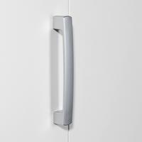 Möbelgriff Alufarben passend zu Unit Elements - Alufarben, MODERN, Kunststoff (18/2,2/2,2cm) - Ondega