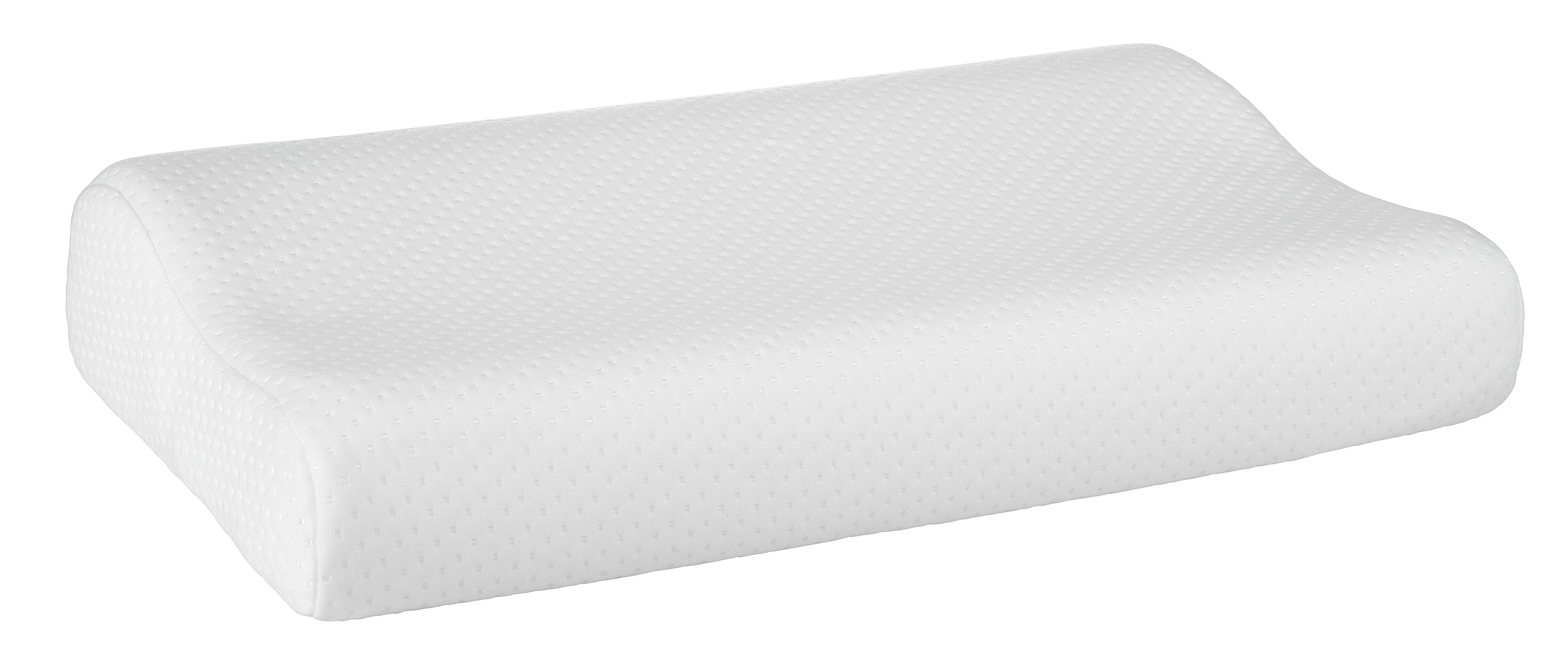 Nackenkissen Brigitta 50x30 cm Füllung: Polyester - Weiß, KONVENTIONELL, Textil (50/30/10/7cm) - Primatex