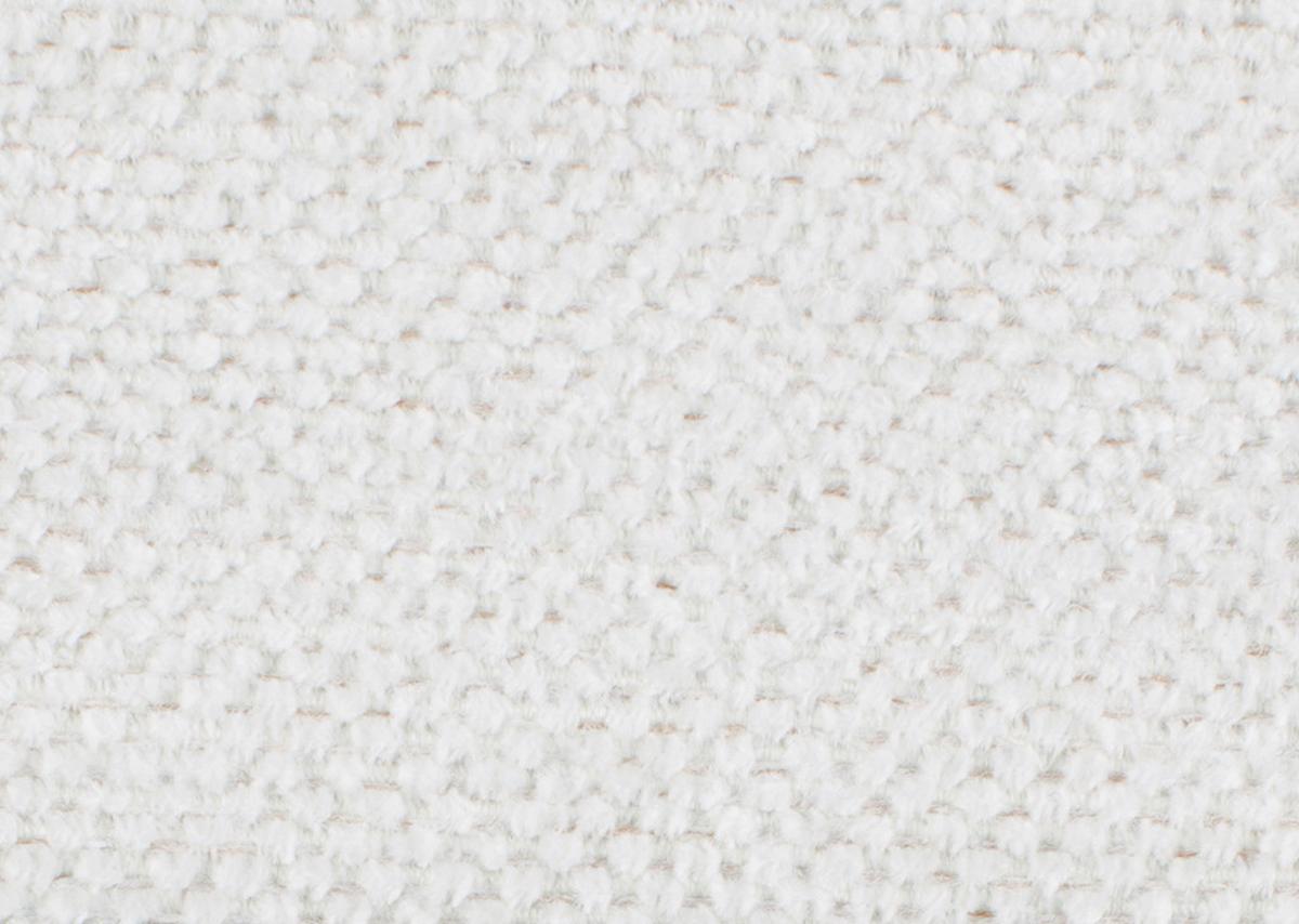 Rohová sedačka ROSALIE, pravá s úložným prostorem a lůžkem - bílá/černá, Konvenční, kov/textil (265/184cm)