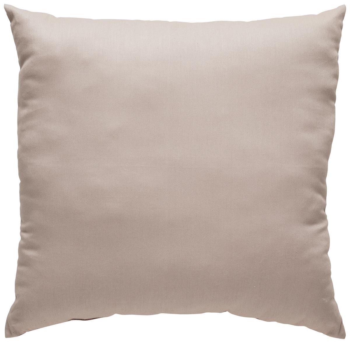 Dekorační polštář Mex, 48/48cm, šedá - béžová, Konvenční, textil (48/48cm) - Modern Living
