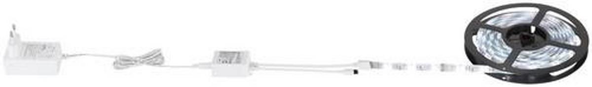 Led-streifen Eduard Farbwechsler Mit Fernbedienung - Basics, Kunststoff (500cm) - Globo