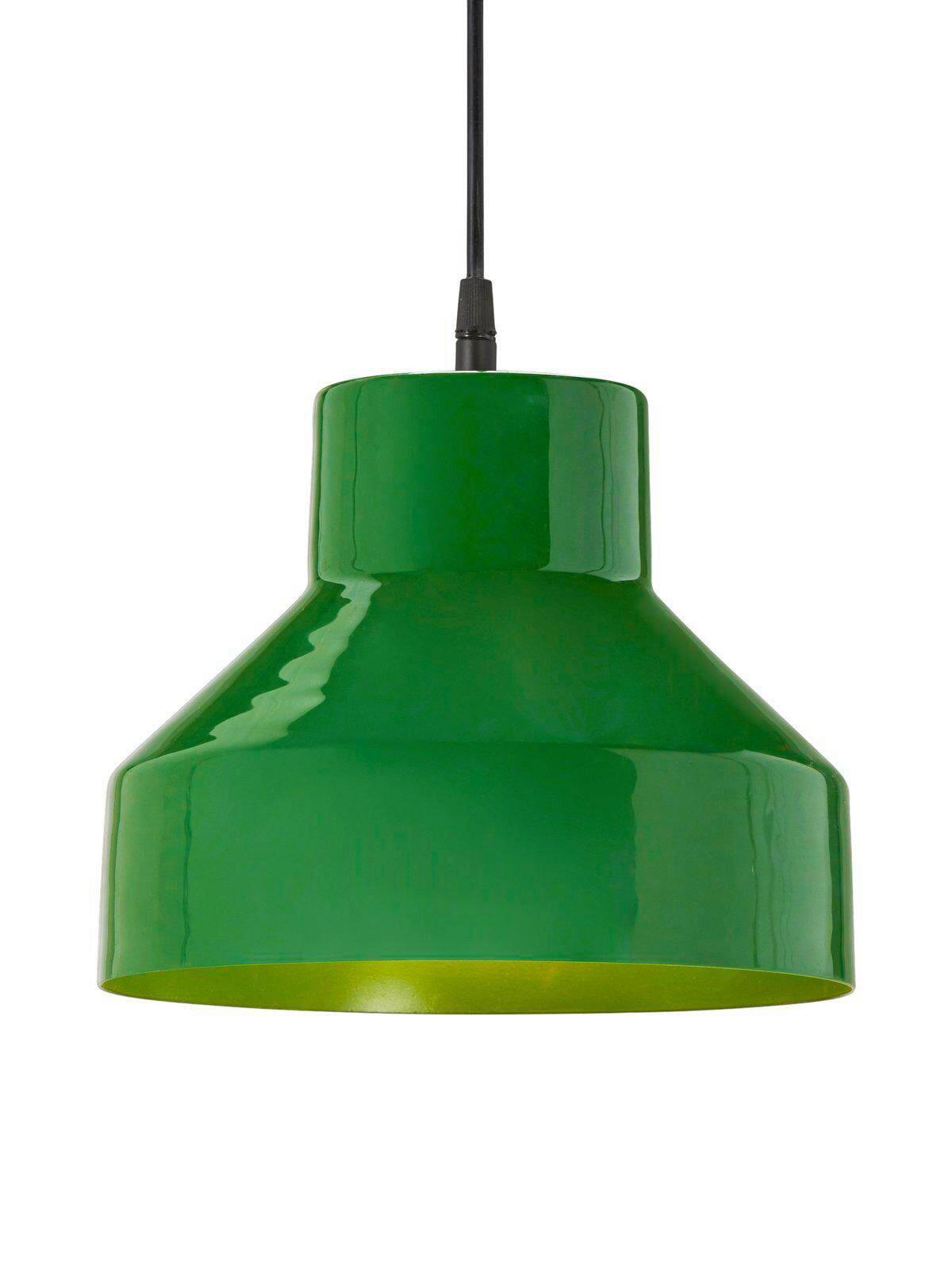 Hängeleuchte Solo Grün D: 26 cm - Grün, Trend, Metall (26cm)