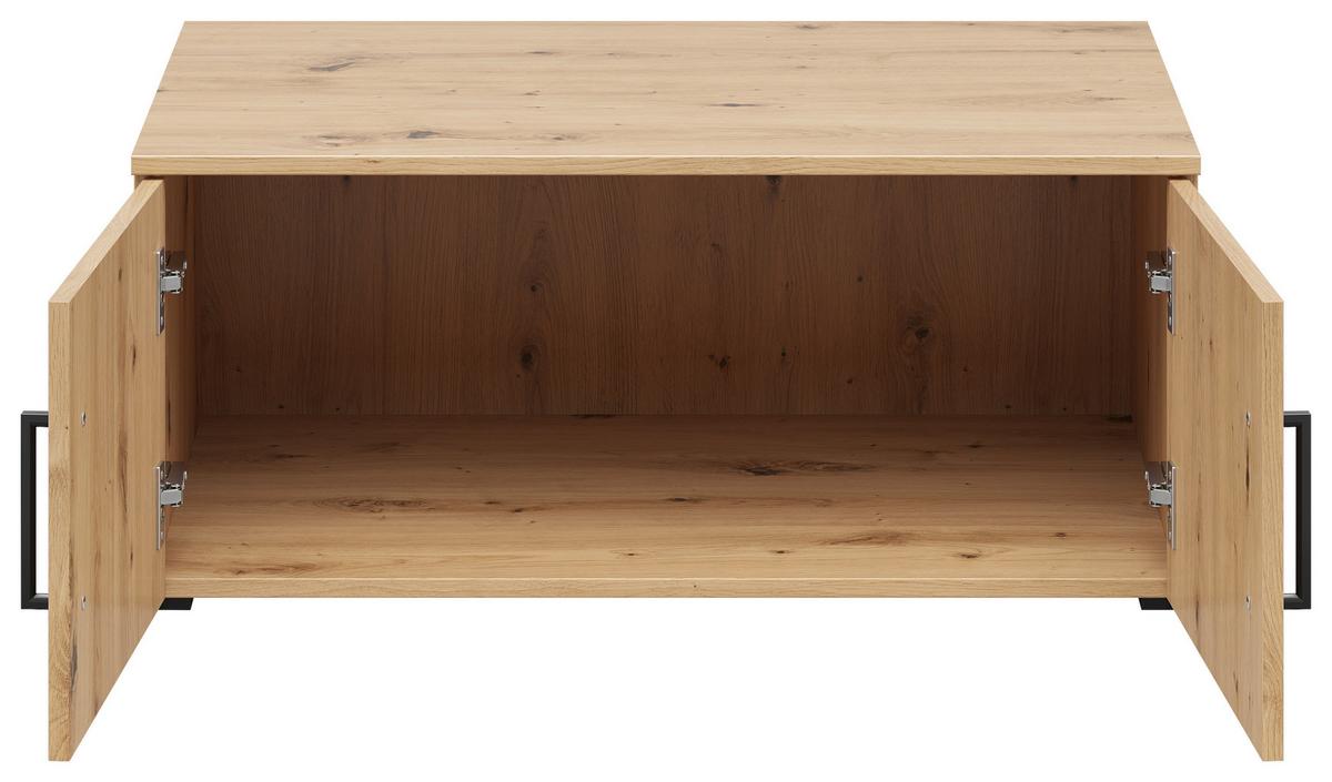 NADSTAVEC NA SKRIŇU Multistauraum - čierna/dub artisan, Modern, kompozitné drevo/plast (80/35/52cm)