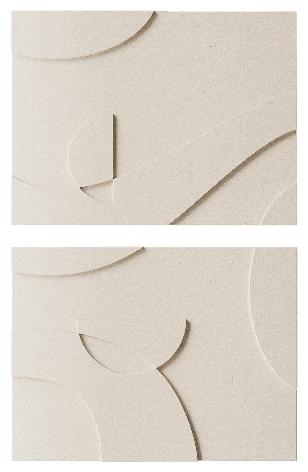 Akustický panel MILLA - béžová, textil (60/90cm) - Mömax