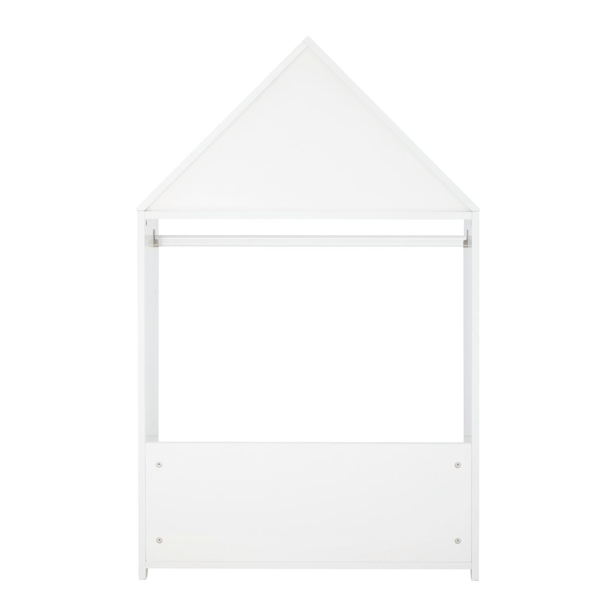 Detský regál LIA - biela, Modern (84/136/36cm) - Bessagi Kids