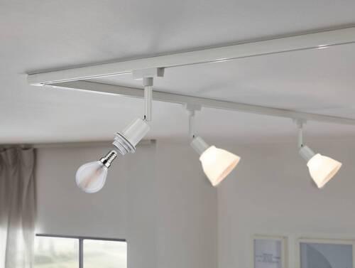 Schienensystem Urail Einzelspot 96970 in Weiß - Weiß, Basics, Kunststoff/Metall (4,4/16,3cm) - Paulmann