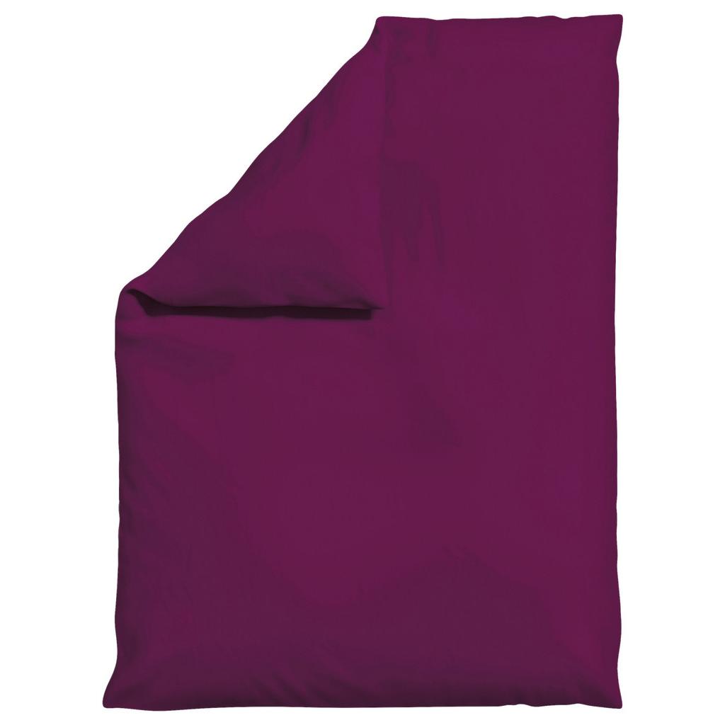 Bettdeckenbezug Knitted Jersey 155x220 cm Violett