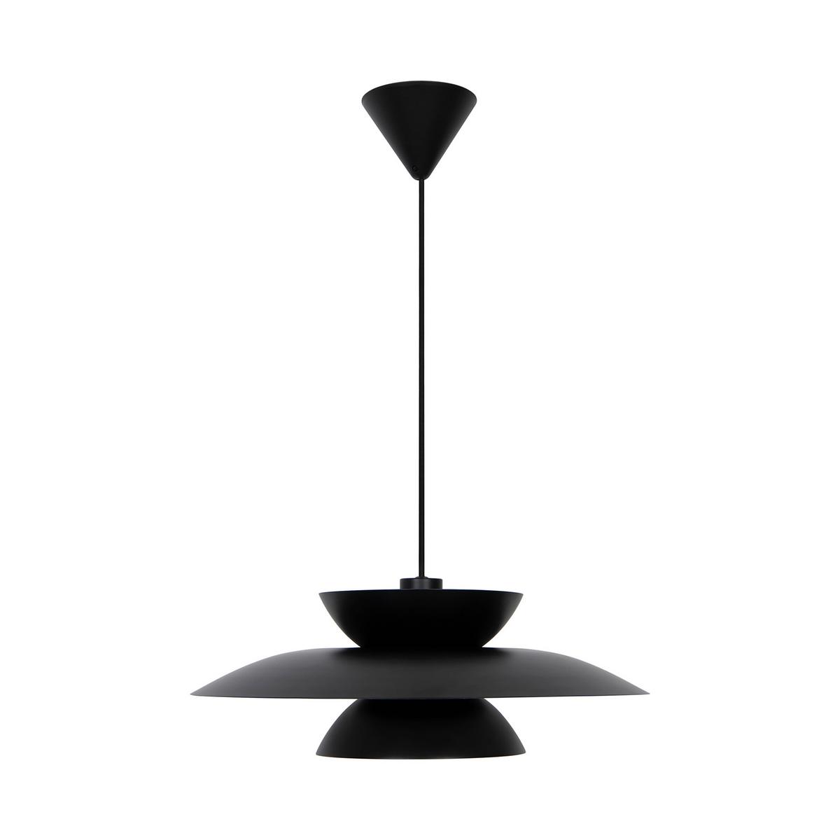 Hängeleuchte Carmen Schwarz D: 45 Cm - Schwarz, Design, Metall (45/15cm) - Nordlux
