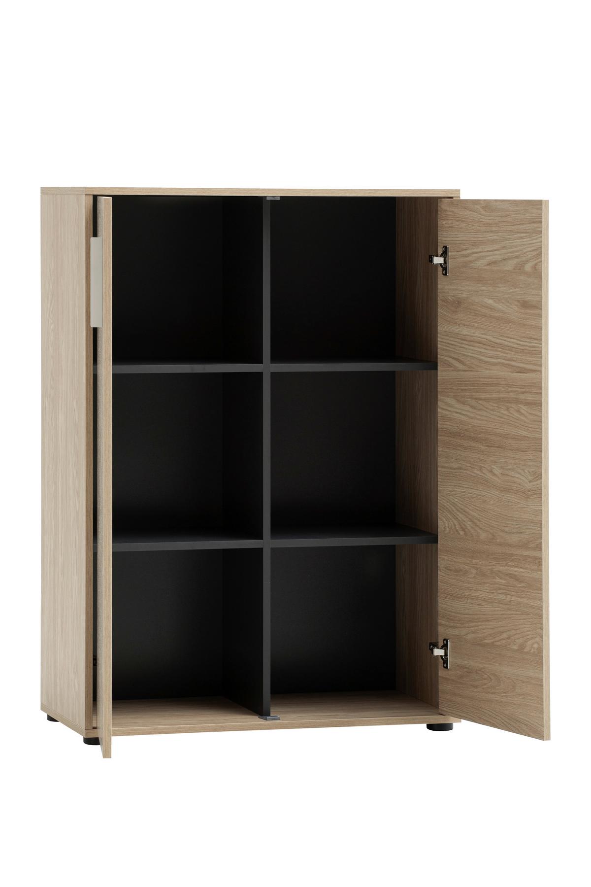 Aktenschrank Arezzo Eichefarben B: 80,1cm - Eichefarben, MODERN, Holzwerkstoff (80,1/113,4/38,2cm) - MID.YOU