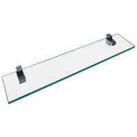 Glasablage Bath 1 B: 40 Cm, Transparent - Transparent, Basics, Glas (40/12cm) - MID.YOU