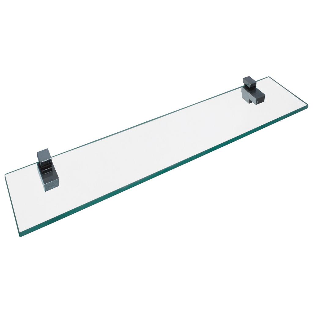Glasablage Bath 1 B: 40 cm, Transparent