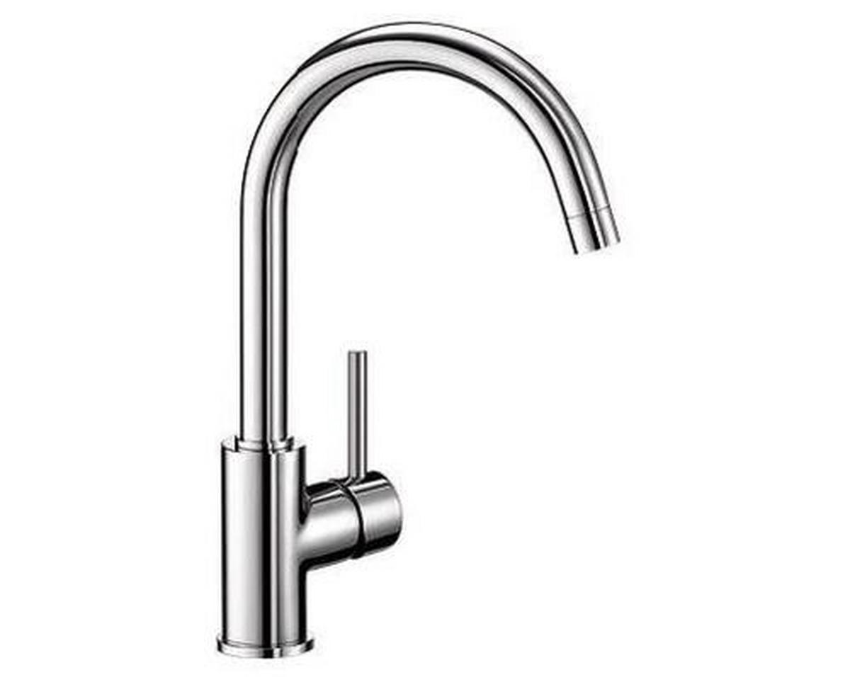 Küchenarmatur Mida Chrom Schwenkbar Hochdruck - MODERN, Metall (32,7cm) - Blanco