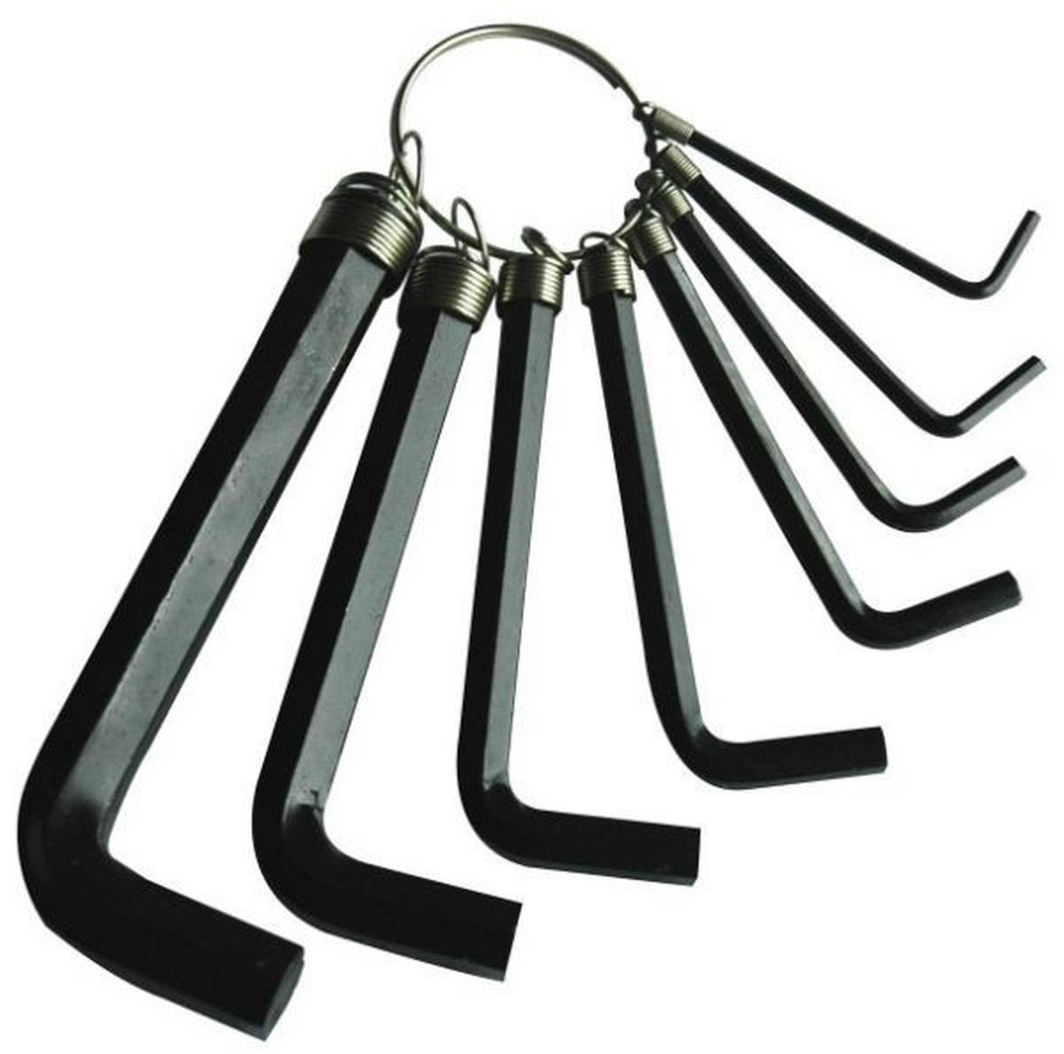 Imbuszkulcs Szett 8db - Konventionell, fém (12/8/1cm)