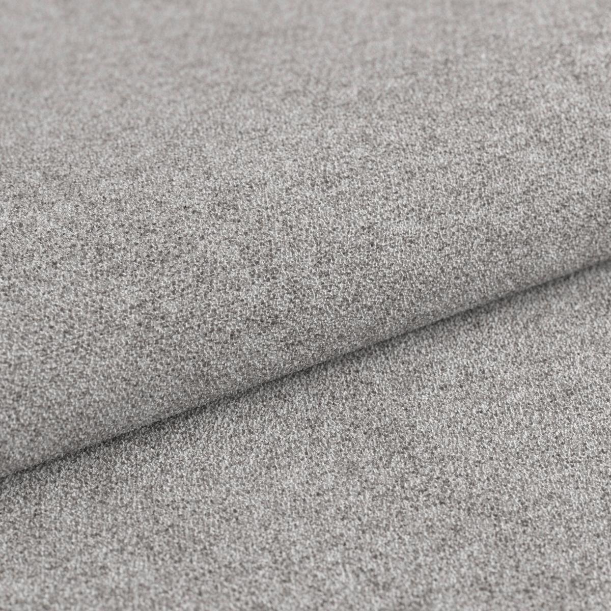 Eckbank Emma Ii Webstoff Hellgrau, B: 185 Cm - Eichefarben/Hellgrau, KONVENTIONELL, Holzwerkstoff/Textil (185/150cm)
