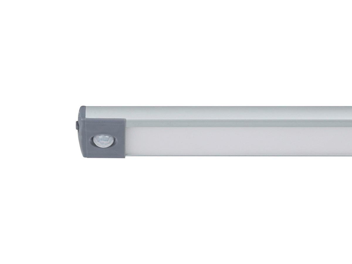 PODSVĚTLENÍ UNTI - šedá/barvy stříbra, Moderní, kov/plast (46/4/1cm) - Mömax