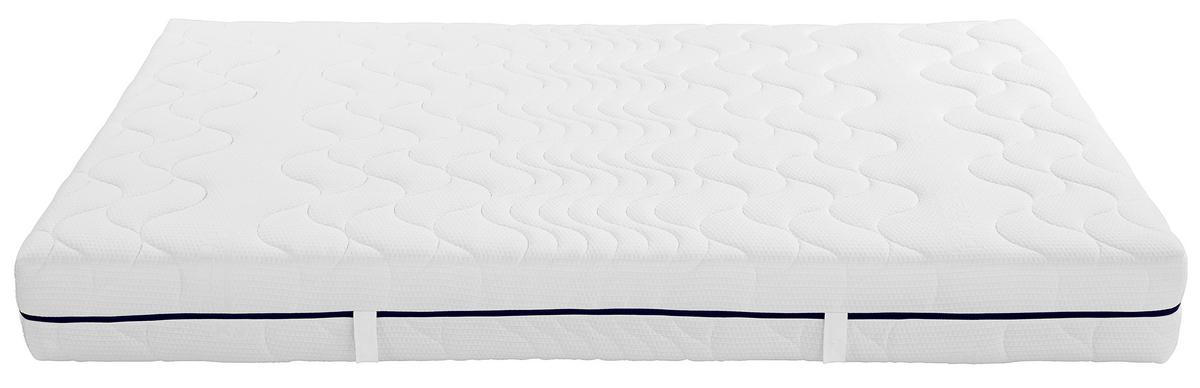 Komfortschaummatratze Ergo Duo 180x200 cm H2/H3 H: 22 cm - Weiß, Textil (180/200cm) - Primatex