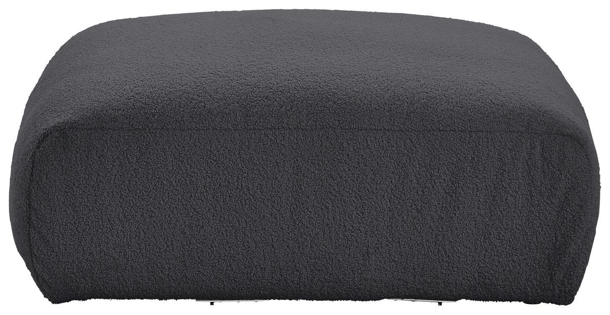 Modul Sofa Bloom B: 82 Cm Dunkelgrau - Dunkelgrau, Trend, Textil (82/45/122cm) - Livetastic