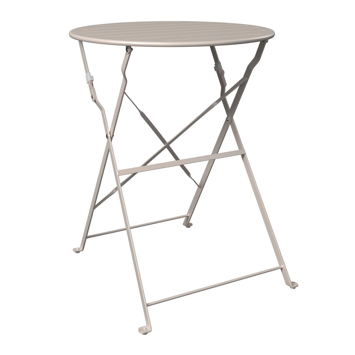 Balkonset Paris *ph* - Beige/Weiß, MODERN, Metall - Beldano