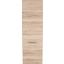 Midi Szekrény Avensis - tölgy színű, modern, faanyagok (35/128,5/33cm) - LUCA BESSONI