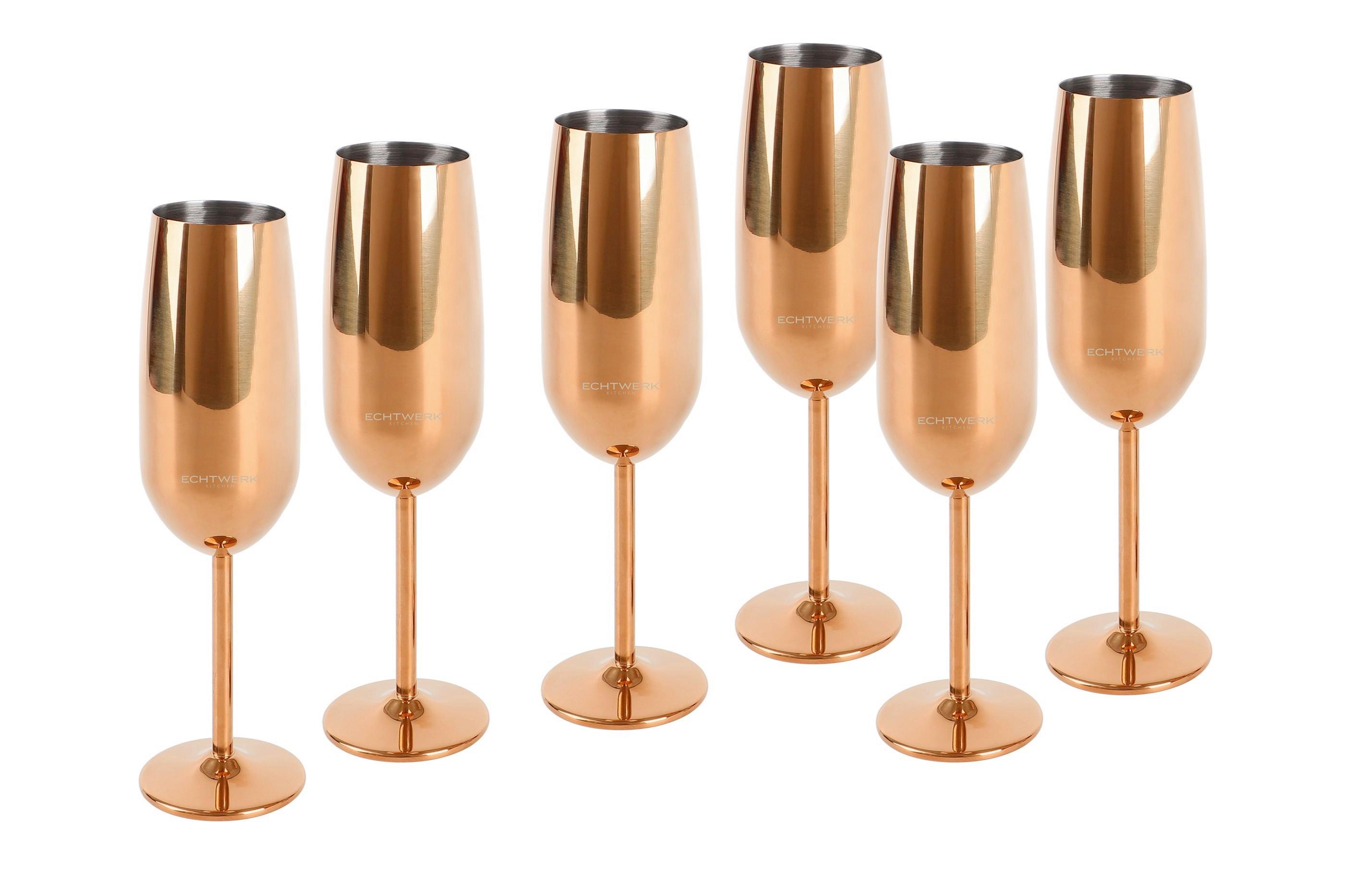 Sektglas 6er-set Je Ca. 250 Ml