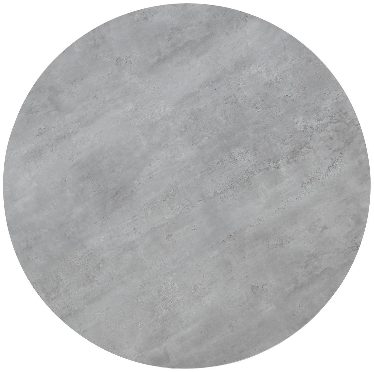 Esstisch Aiden Keramikplatte Grau, B: 120 cm - Eichefarben/Grau, MODERN, Holz/Keramik (120/75/120cm) - MID.YOU