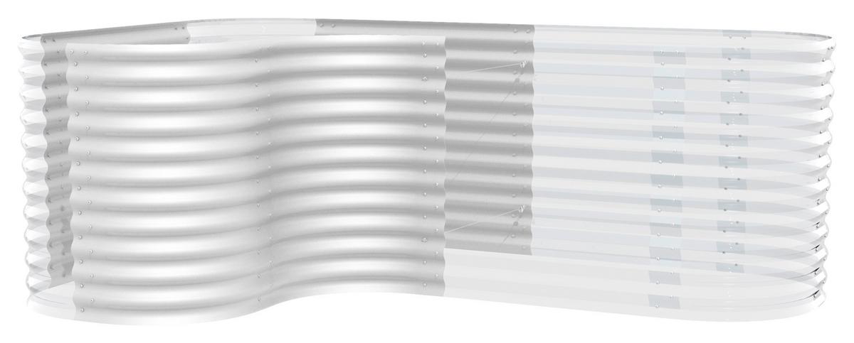 Hochbeet-Erweiterung Vita 858 80x85,8x80 cm Alufarben - Alufarben, Basics, Metall (80/85,8/80cm)