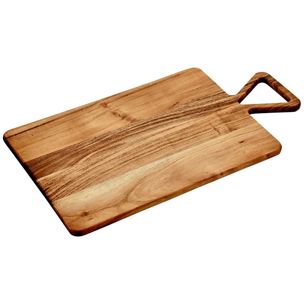 Schneidebrett Akaziefarben B: 54 cm - Akaziefarben, Basics, Holz (54/1.5/30cm) - Kesper