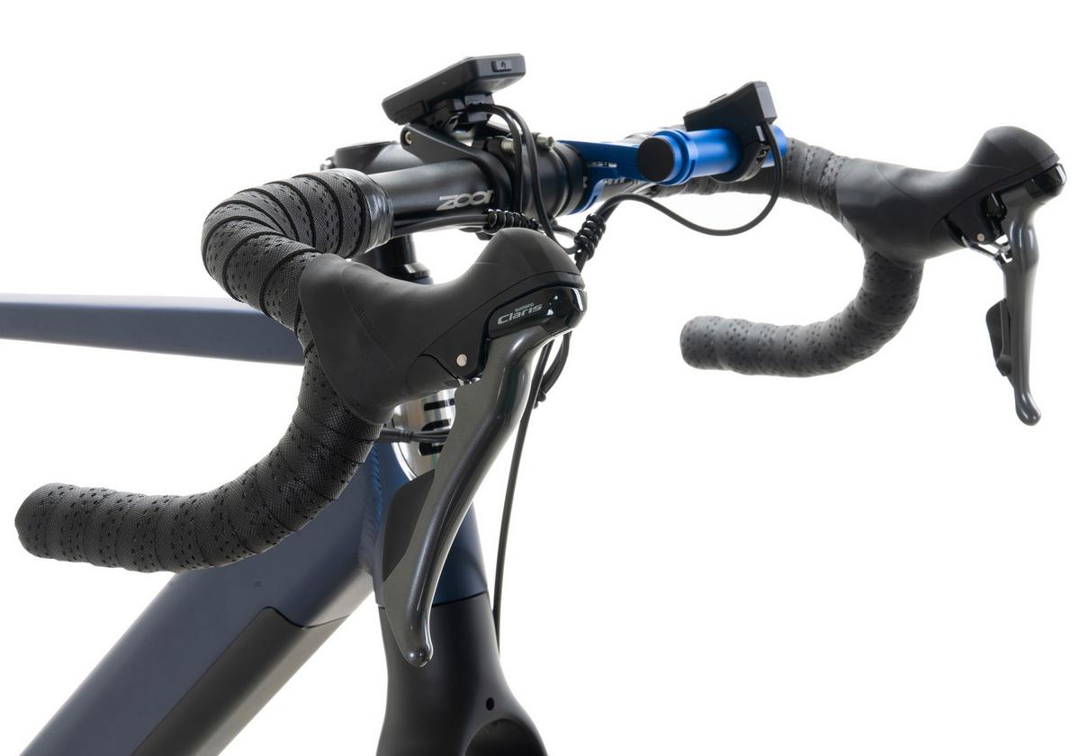 Elektrofahrrad Adore Gravel, Dunkelblau - Dunkelblau, Basics, Metall (180/70/100cm)