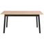 Esstisch Chara B: 90 cm Eichefarben - Eichefarben/Schwarz, Design, Holz/Holzwerkstoff (160,0/90/75cm) - Carryhome Esstisch Chara B: 90 cm Eichefarben - Eichefarben/Schwarz, Design, Holz/Holzwerkstoff (160,0/90/75cm) - Carryhome