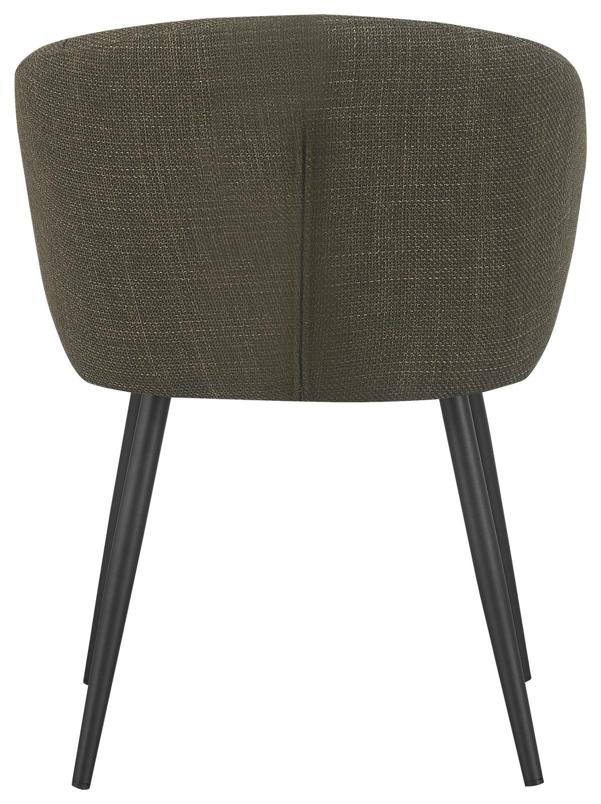 STOLIČKA NALA - čierna/zelená, Lifestyle, kov/textil (57/76/60cm) - Mömax