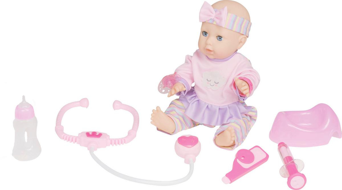 Spielpuppe "lucy" - Pink, Basics, Kunststoff (38cm)