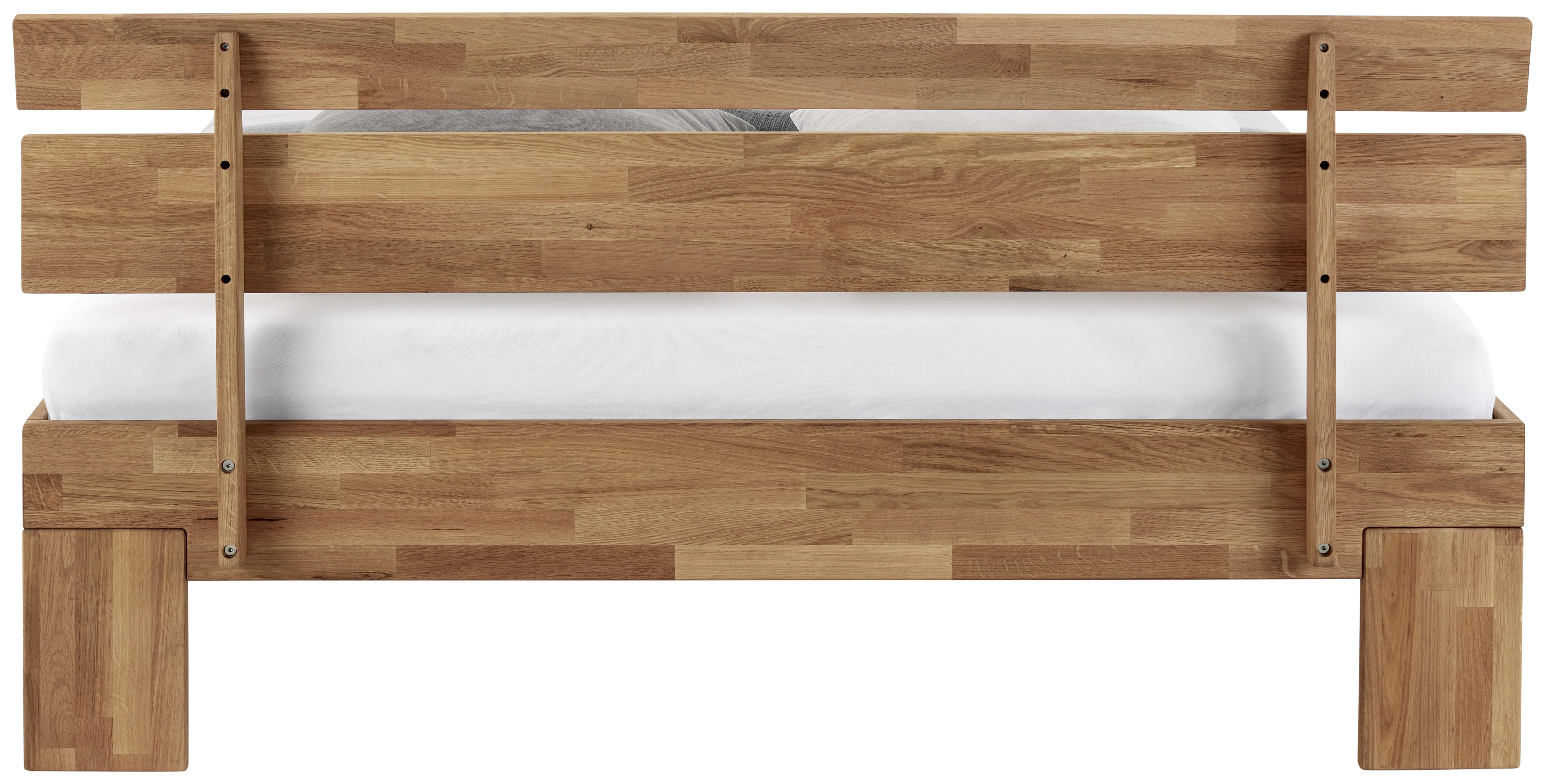 Edles Futonbett aus Eiche in Naturfarben kaufen