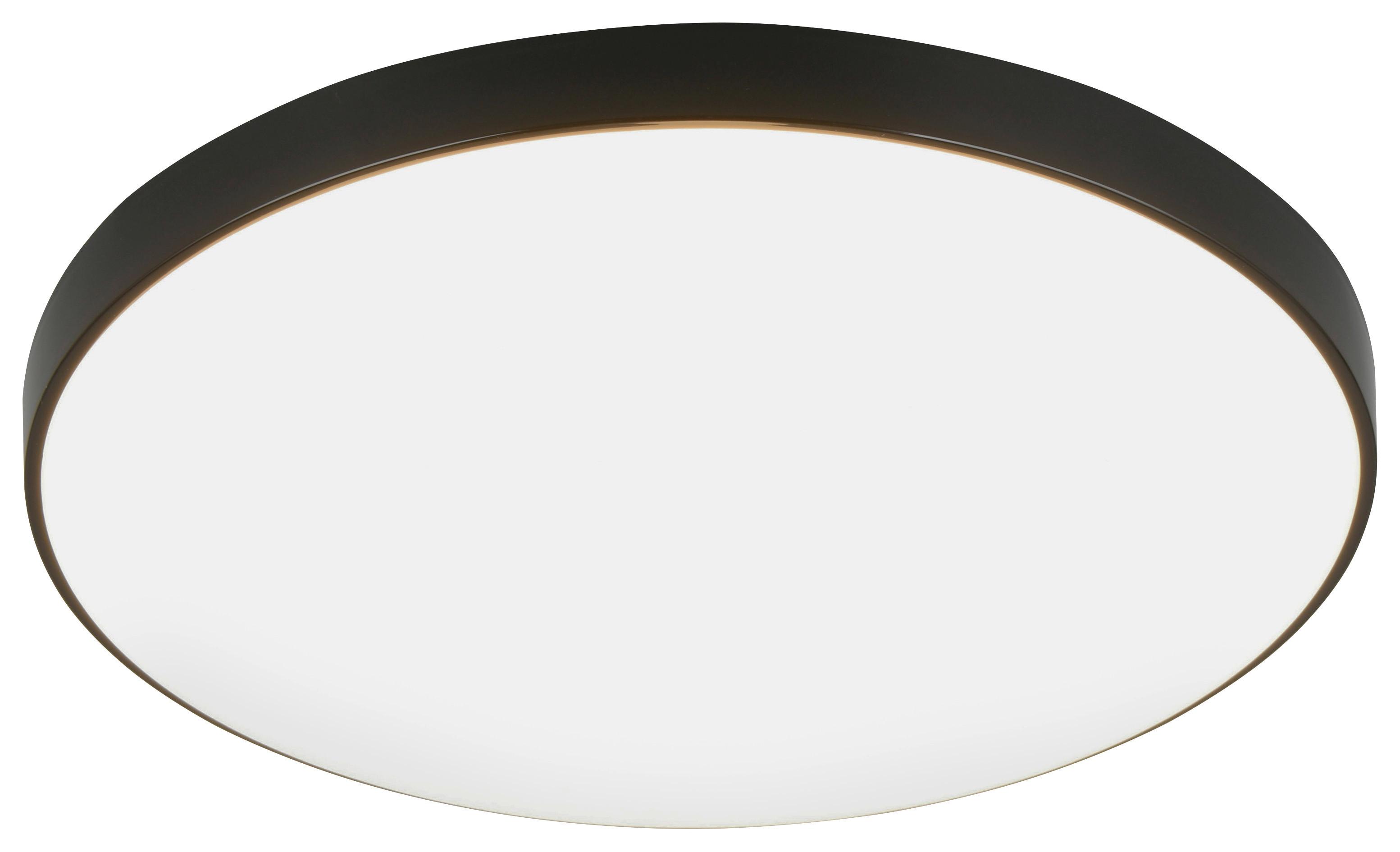 LED-Deckenleuchte Soni - Schwarz, Basics, Kunststoff (27/5,6cm) - Luca Bessoni