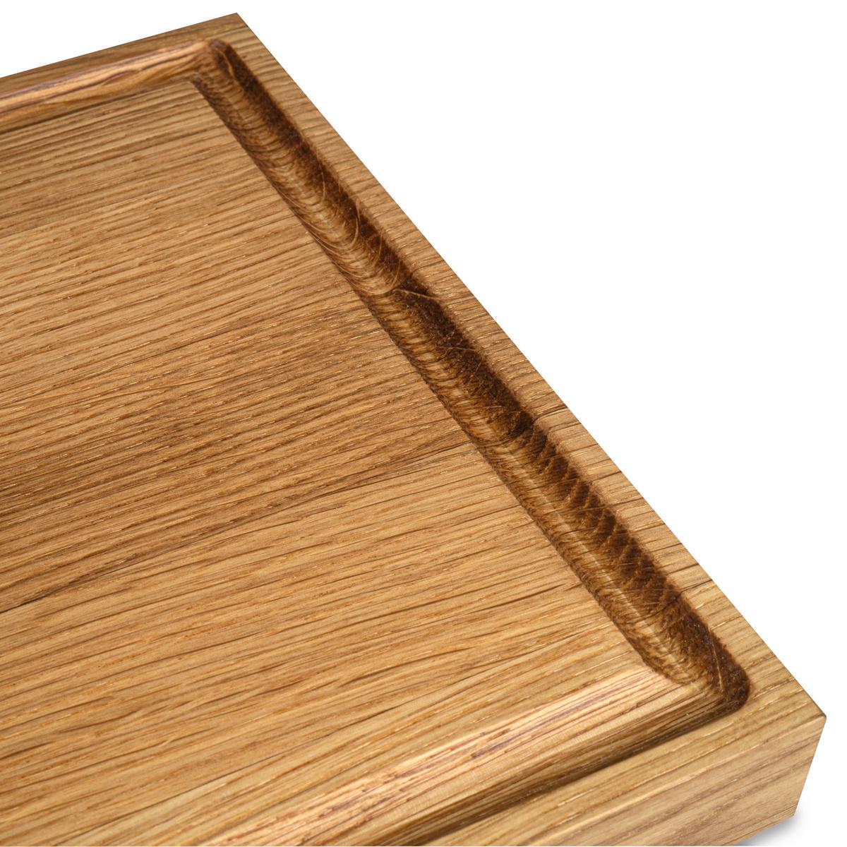 Schneidebrett Löwenburg Eichefarben B: 33 cm - Eichefarben, Basics, Holz (33/3/22cm)