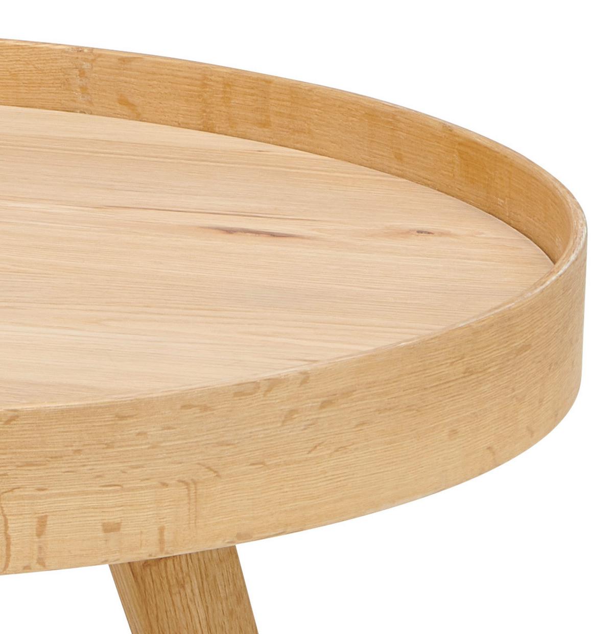 KONFERENČNÍ STOLEK WOOD 2 - přírodní barvy, Moderní, dřevo/kompozitní dřevo (70/47cm)