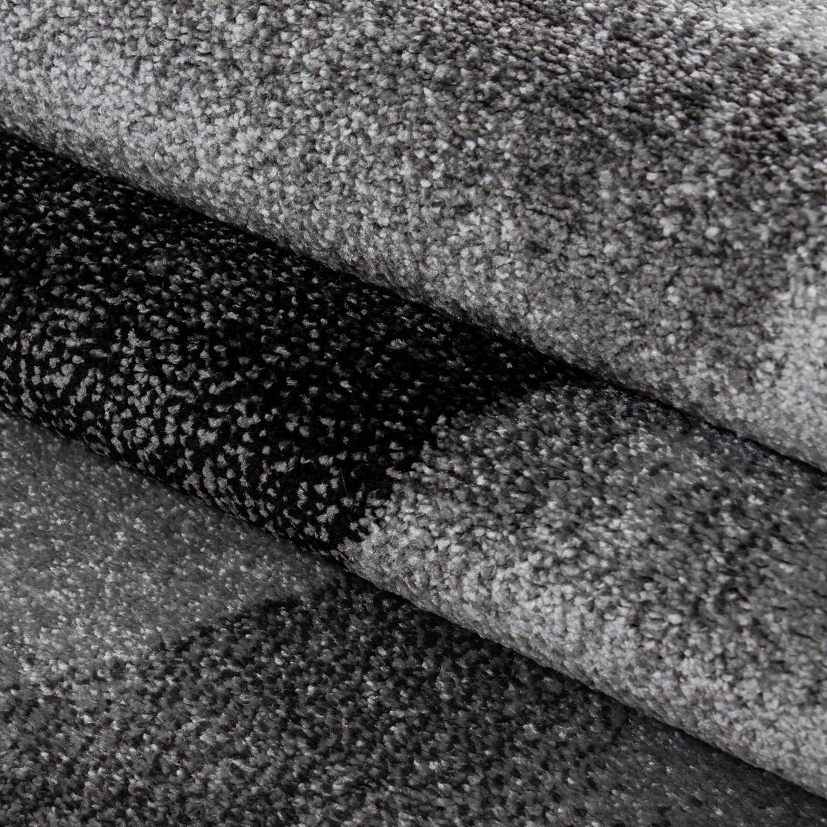 Tkaný koberec 80x150cm LUCCA - čierna, Trend, textil (80/150cm) - Novel