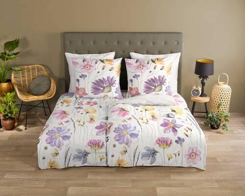 Wendebettwäsche Kate Multicolor 135x200 cm - Multicolor, Natur, Textil (135/200cm)