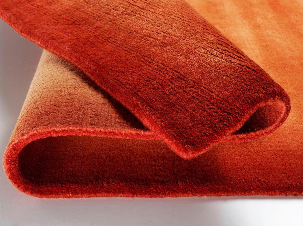 Orientalischer Webteppich Orange/rot Tami 200x250 Cm - Rot/Orange, Basics, Textil (200/250cm) - Cazaris