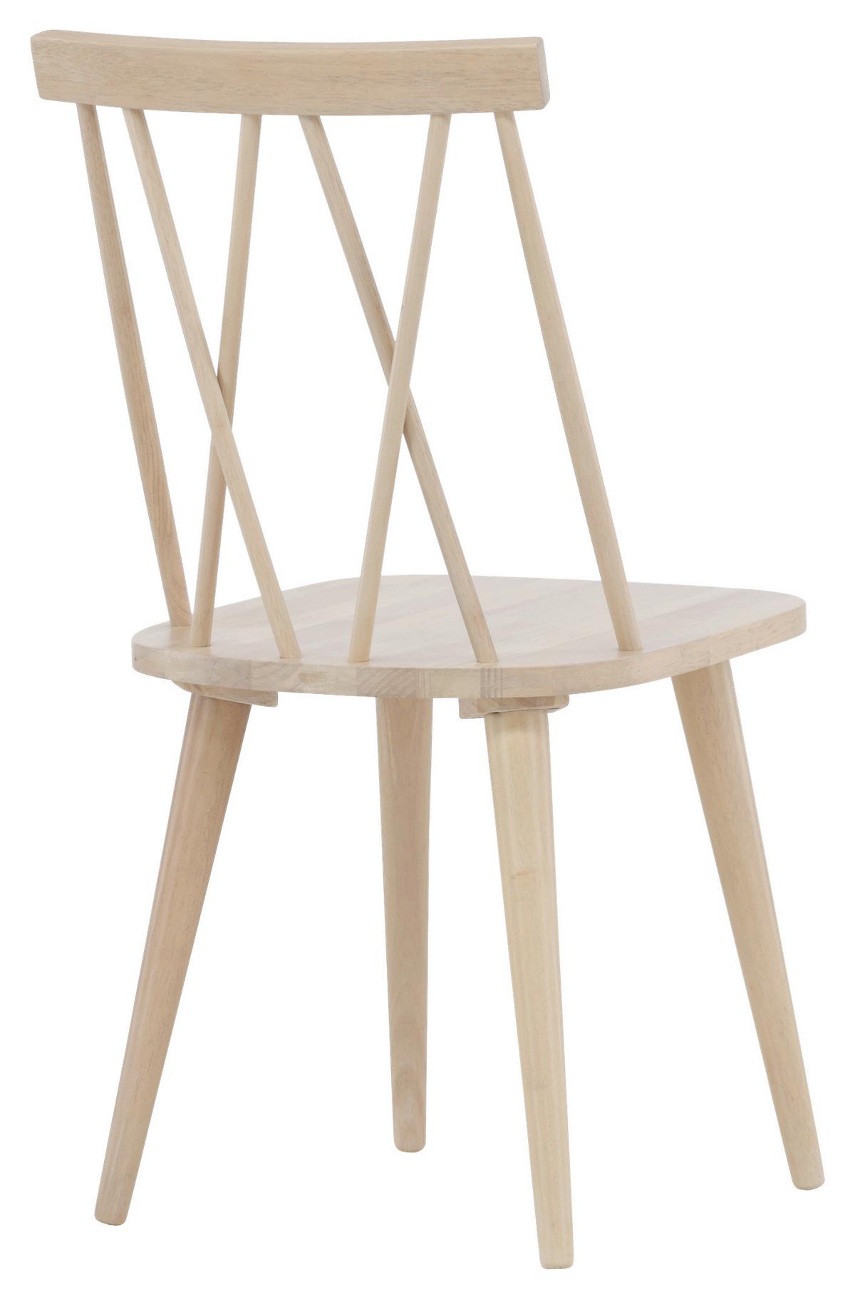 Stuhl-Set Mariette - Weiß, Design, Holz (43/88/50cm) - Livetastic