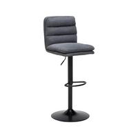 Barová stolička JONA - čierna, Modern, kov/drevo (42/98-120/53cm) - Mömax