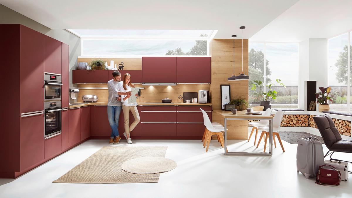 Einbauküche Eastbourne Frei Planbar Modernes Design - MODERN, Holzwerkstoff - Vertico