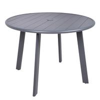 Gartentisch Costa - Anthrazit, Basics, Kunststoff/Metall (101,5/101,5/72cm) - Gardenson