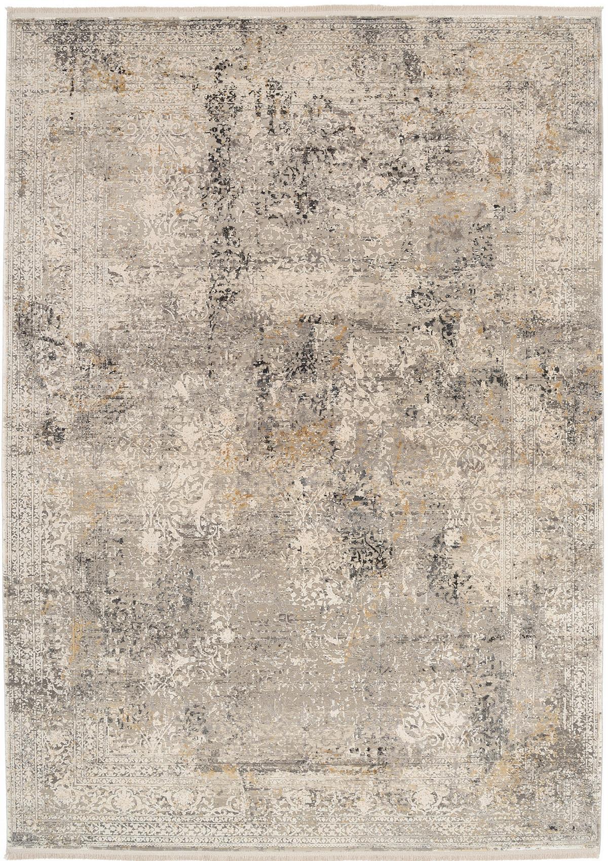 Webteppich Avignon Grau 160x230 cm - Dunkelgrau/Hellgrau, Design, Textil (160/230cm) - Dieter Knoll