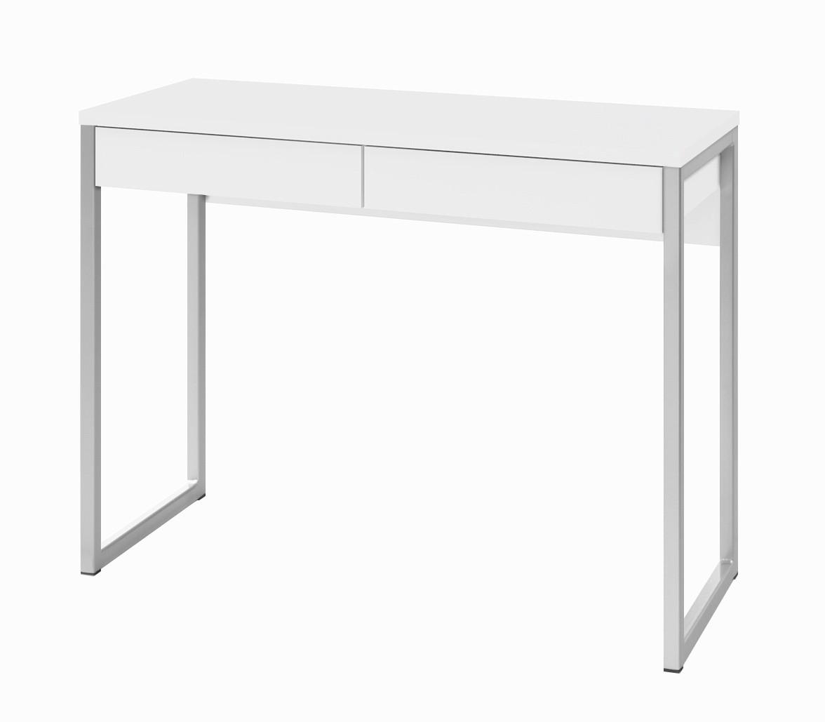 Konzolasztal Fehér Function Plus - fehér, Modern, faalapú anyag (101,6/76,5/40cm)